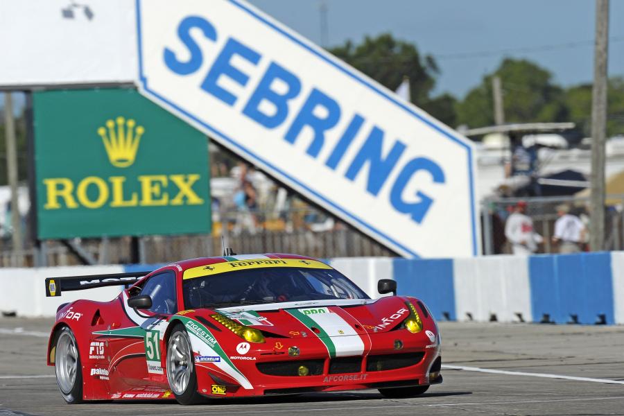  Ferrari 458 Italia GT2 Sebring 12 hours 2012 года  (фото 69 из 99)